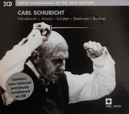 Carl Schuricht - Great Conductors Of The 20th Century (2CD, 2002)