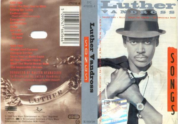 Luther Vandross - Songs (Kazeta, 1994)