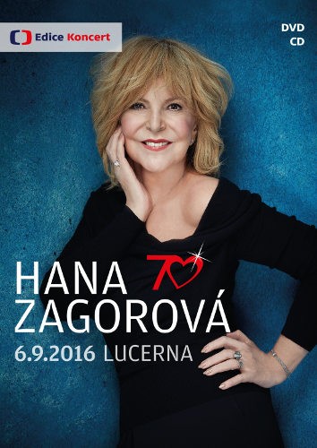 Hana Zagorová - 70 (DVD+CD, 2016) DVD OBAL