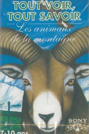 Jean-Claude Corbel, Claude Lombard - Tout Voir, Tout Savior - Les Animaux De La Montagne (Kazeta, 1993) /Cut-Out