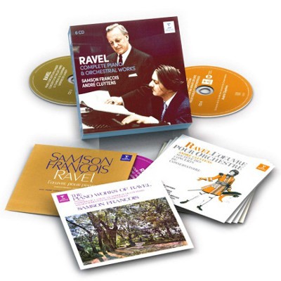 Maurice Ravel / Samson Francois, André Cluytens - Klavírní A Orchestrální Dílo – Komplet (6CD BOX 2018) 