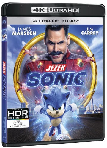 Film/Rodinný - Ježek Sonic (2Blu-ray UHD+BD)