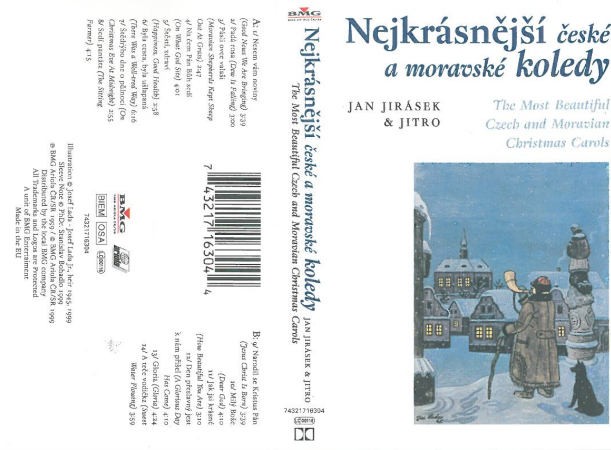 Jan Jirásek & Jitro - Nejkrásnější české a moravské koledy (Kazeta, 1999)