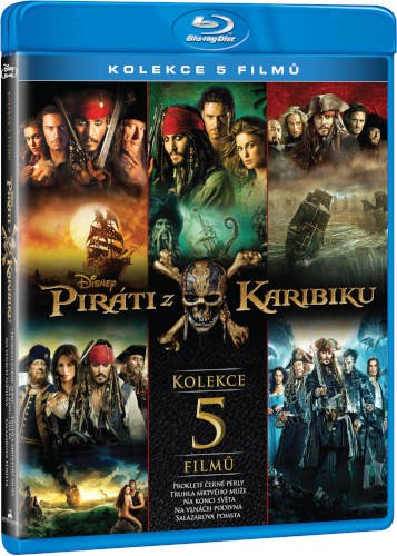 Film/Dobrodružný - Piráti z Karibiku kolekce 1.-5. (5BRD)
