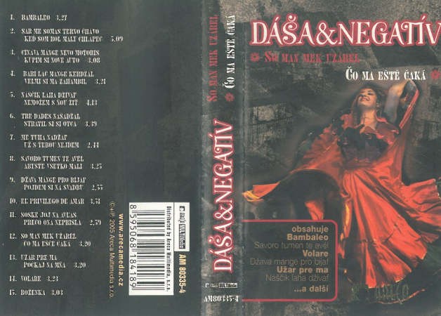Dáša Horváthová & Negativ - Čo ma eště čaká / So man mek užárel (Kazeta, 2004)