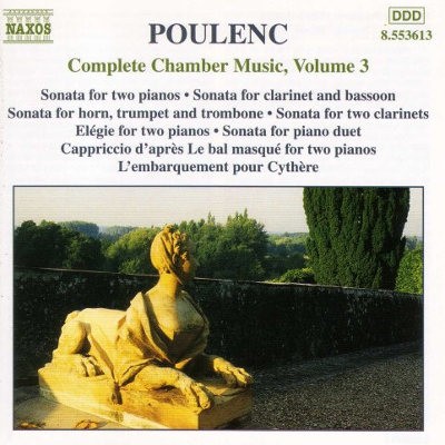Francis Poulenc - Complete Chamber Music, Volume 3 (2000) 