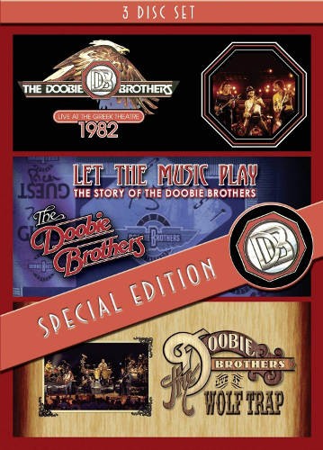 Doobie Brothers - Live At The Greek / Let The Music Play / Live At Wolf Trap (3DVD, Edice 2018) 