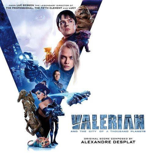 Soundtrack / Alexandre Desplat - Valerian & The City Of A Thousand Planets / Valerian a město tisíce /2CD (2017) 