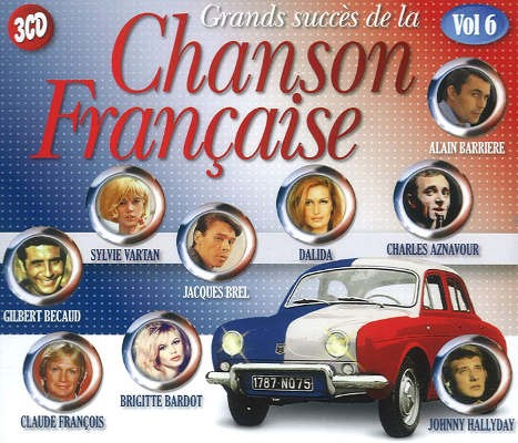 Various Artists - Grands Succes De La Chanson Francaise, Vol. 6 (3CD, 2011)
