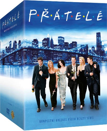 Film/Seriál - Přátelé 1.-10. série (39DVD) 