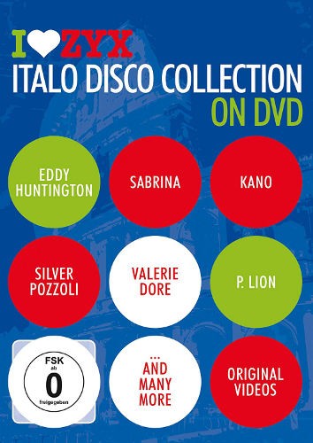 Various Artists - I Love ZYX Italo Disco Collection On DVD (DVD, 2014)