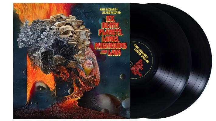 King Gizzard & The Lizard Wizard - Ice, Death, Planets, Lungs, Mushroom And Lava (2022) - Limited Recycled Vinyl