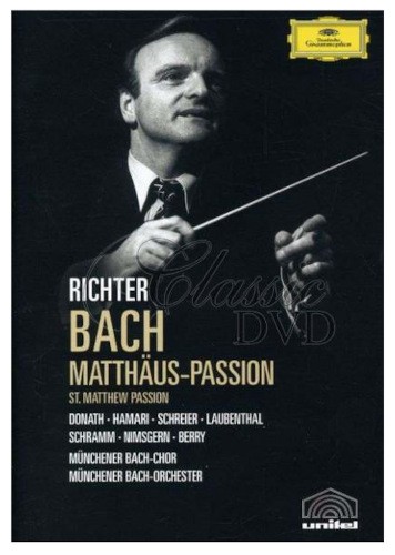 Johann Sebastian Bach / Münchener Bach-Chor, Münchener Bach-Orchester - Matoušovy Pašije / Matthäus-Passion / St. Matthew Passion (Edice 2008) /2DVD