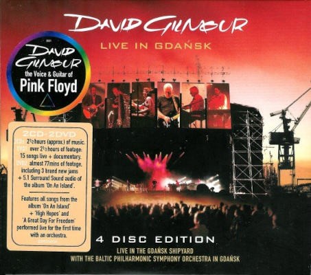 David Gilmour - Live In Gdansk (2008) /2CD+2DVD