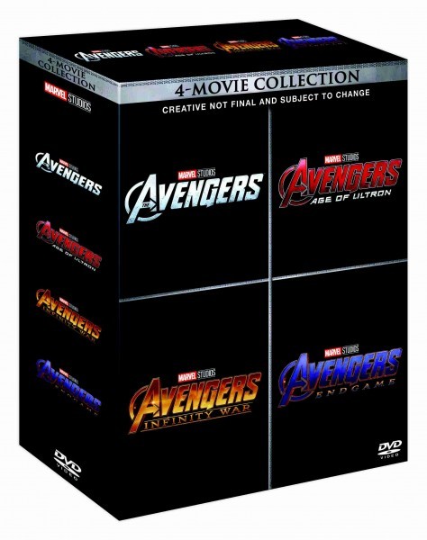 FILM/ - Avengers Kolekce 1.-4. (2022) - DVD