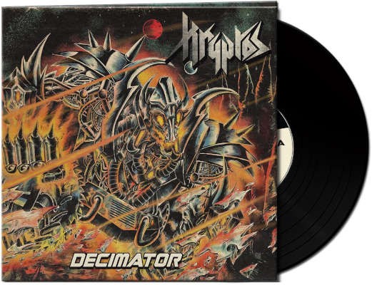 Kryptos - Decimator (2024) - Limited Black Vinyl
