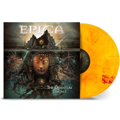 Epica - Quantum Enigma (10th Anniversary Edition 2024) - Limited Yellow Red Marbled Vinyl