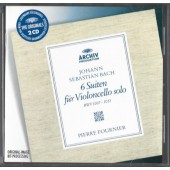 Johann Sebastian Bach / Pierre Fournier - 6 Suiten Für Violoncello Solo BWV 1007–1012 (Edice 1996) /2CD