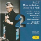 Johann Sebastian Bach / Berlínští filharmonici, Herbert Von Karajan - Mass In B Minor / Messe In H-moll (Edice 1999) /2CD