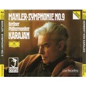 Gustav Mahler / Berlínští filharmonici, Herbert Von Karajan - Symfonie č. 9 / Symphonie No. 9 (Edice 1994) /2CD