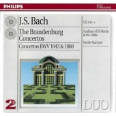 Johann Sebastian Bach / Academy Of St Martin In The Fields, Neville Marriner - Brandenburg Concertos - Concertos BWV 1043 & 1060 (2001) /2CD