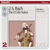 Johann Sebastian Bach - J.S. Bach 6 Suites for Cello solo, Maurice Gendron 