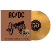 AC/DC - For Those About To Rock (We Salute You) /Edice 2024, Limited Gold Metallic Vinyl