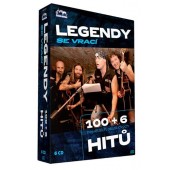 Legendy se vrací - 100+6 Hitů DVD OBAL