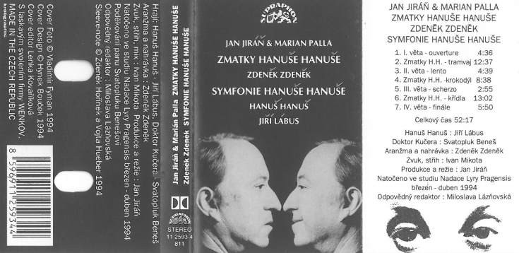 Jan Jiráň a Marian Palla - Zmatky Hanuše Hanuše (Kazeta, 1994)