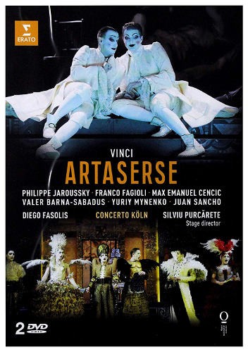 Leonardo Vinci - Artaserse (2DVD, 2014)