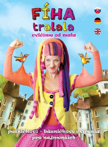Fíha Tralala - Cvičíme od mala - rozšírená verzia o anglický a nemecký jazyk (2018) /DVD