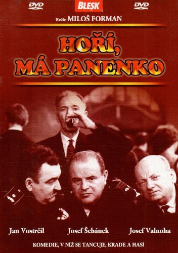 Film/Komedie - Hoří, má panenko /DVD, Papírová pošetka