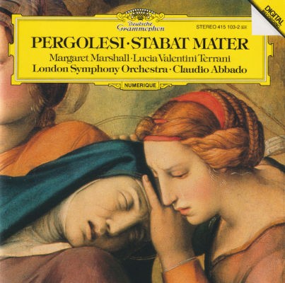 Pergolesi, Giovanni Battista - Stabat Mater (1985)