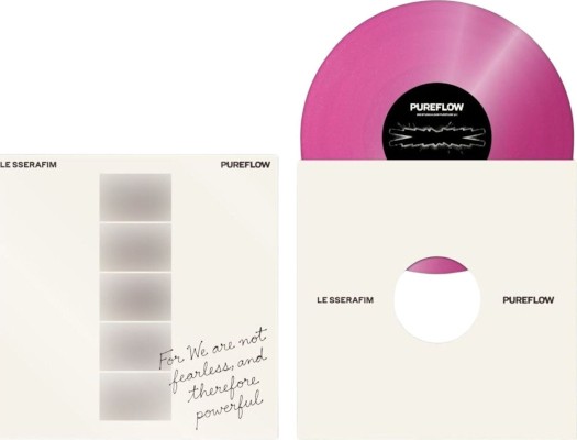 Le Sserafim - 2nd Studio Album 'PUREFLOW' pt.1, Hot Pink Glitter ver. (2026) - Limited Vinyl