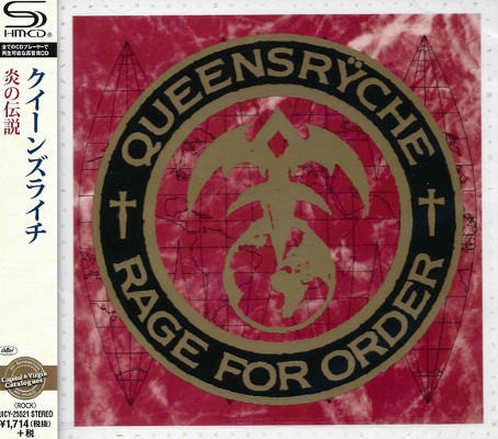Queensrÿche - Rage For Order (Japan, SHM-CD, Edice 2015)