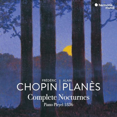 Frédéric Chopin / Alain Planes - Nokturna - Komplet (PIano Pleyel 1836) /2CD, 2021