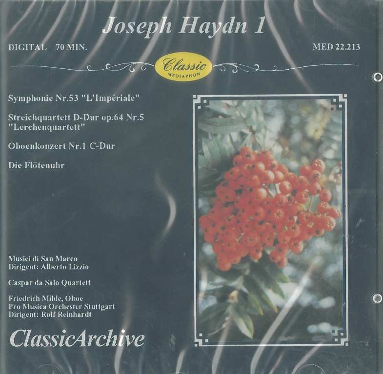 Joseph Haydn - Joseph Haydn 1 -Classic Archive (1989) 