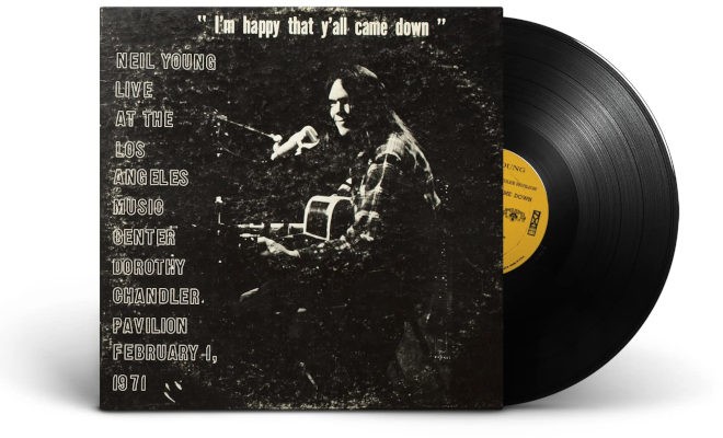 Neil Young - I'm Happy That Y'all Came Down - Dorothy Chandler Pavilion 1971 (Edice 2022) - Vinyl