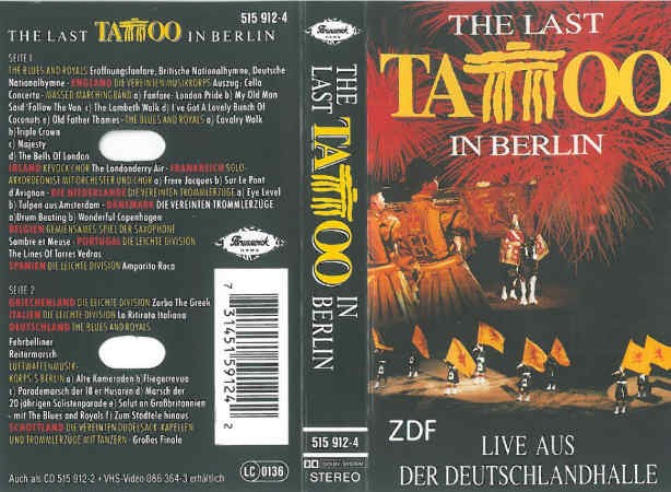 Various Artists - Last Tatoo In Berlin (Kazeta, 1992)