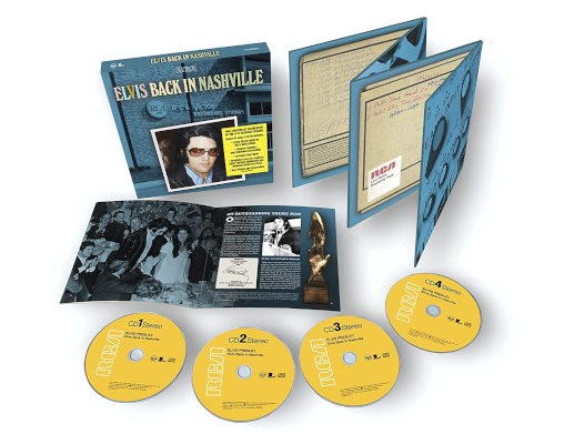 Elvis Presley - Back In Nashville (2021) /4CD