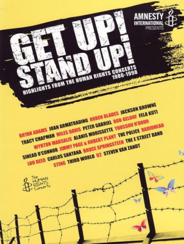 Various Artists - Get Up ! Stand Up ! Hightlights From The Human Rights Concerts 1986-1998 (2013) /DVD