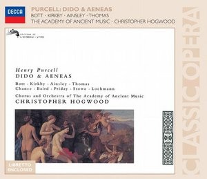 Purcell, Henry - Purcell Dido and Aeneas Bott/Kirkby/Ainsley/Thomas 