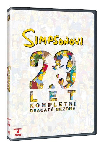 Film/Seriál - Simpsonovi 20. série (4DVD)