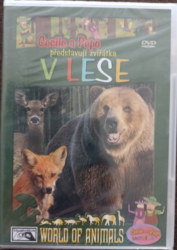 Film/Dokument - Cecile a Pepo představují zvířátka / V lese (DVD)