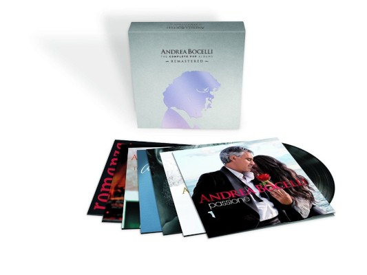 Andrea Bocelli - Complete Pop Albums Remastered (2015) /Limited Vinyl BOX