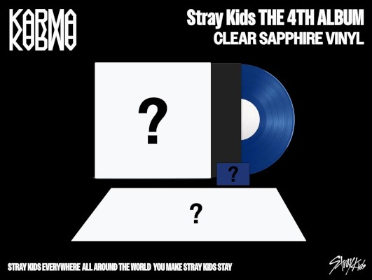 Stray Kids - Karma (2025) - Limited Clear Sapphire Vinyl