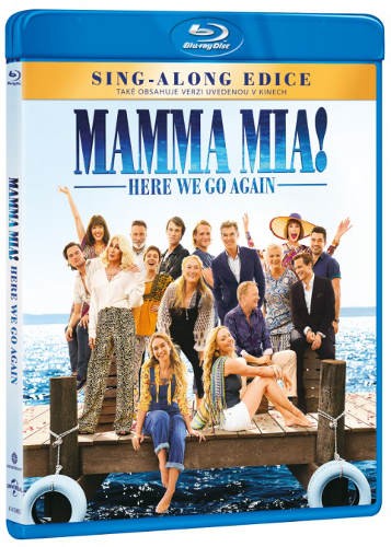Film/Muzikál - Mamma Mia! Here We Go Again (Blu-ray)