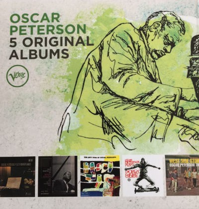 Oscar Peterson - 5 Original Albums (5CD, 2016)
