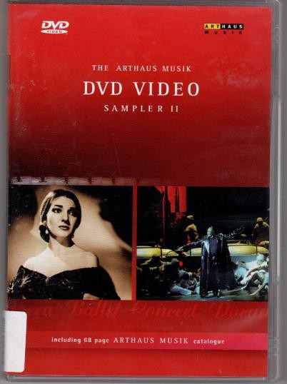 Various Artists - Arthaus Musik DVD-Video Sampler II 