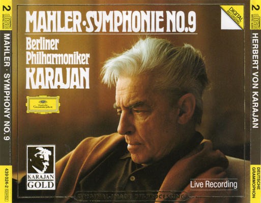 Gustav Mahler / Berlínští filharmonici, Herbert Von Karajan - Symfonie č. 9 / Symphonie No. 9 (Edice 1994) /2CD